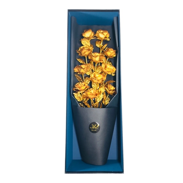 Eternal eleven golden rose (eternal flower custom products do not support returns! Mind your own business)