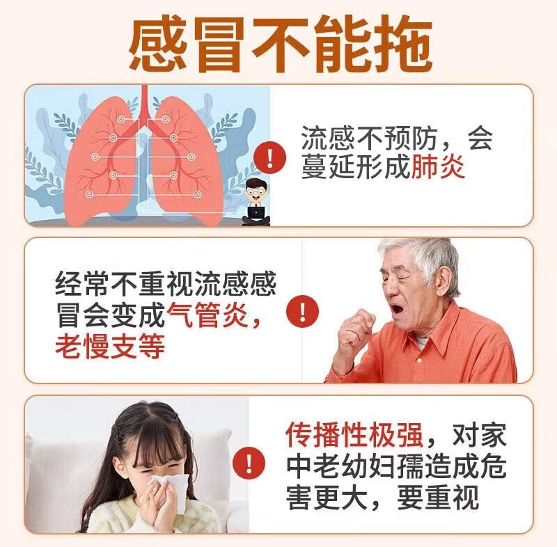华药堂 四季感冒片 24片 感冒发热 咳嗽口干 流清涕 咽喉疼痛