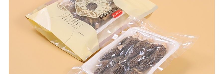 盒馬 高山羊肚菌 山珍菌菇乾貨 25g【產自雲南香格里拉】【火鍋煲湯】【亞米獨家】