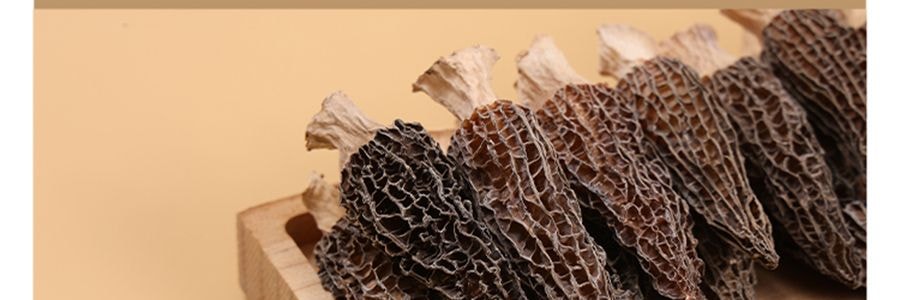 盒馬 高山羊肚菌 山珍菌菇乾貨 25g【產自雲南香格里拉】【火鍋煲湯】【亞米獨家】