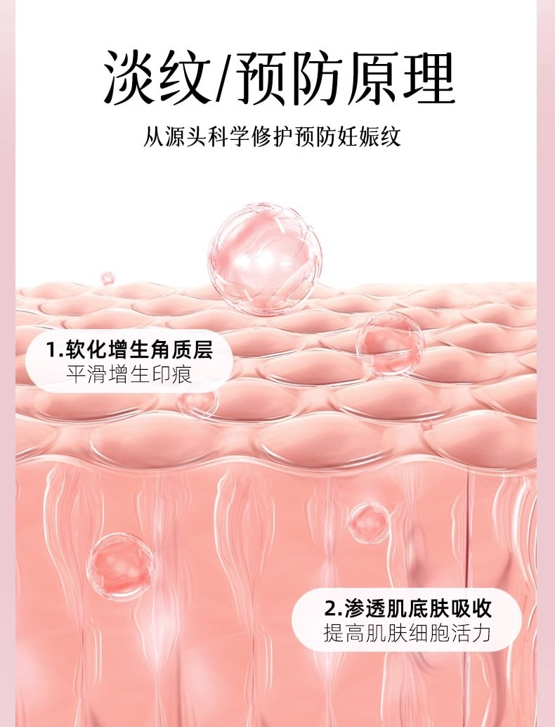 【中國直郵】 修正 醫用矽酮疤痕凝膠 去妊娠紋產後消除疤痕膏 修復肥胖紋淡化緊緻肚皮修復霜除疤膏 15g/支