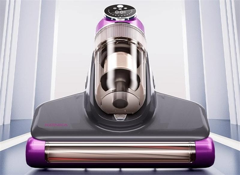 【中國直郵】 康佳 颶風無線除蟎儀床上紫外線殺菌機二合一 水銀灰+8濾芯