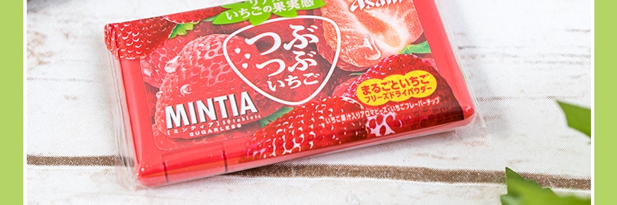 日本ASAHI 潤喉糖 草莓口味 7g