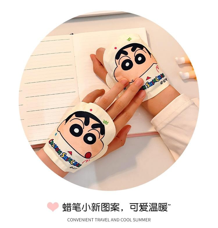 Crayon Shin-chan Self-heating Hand Warmer Winter Anti-freezing Wearable Mobile Game Office And Study 10 Pieces 1Bag
