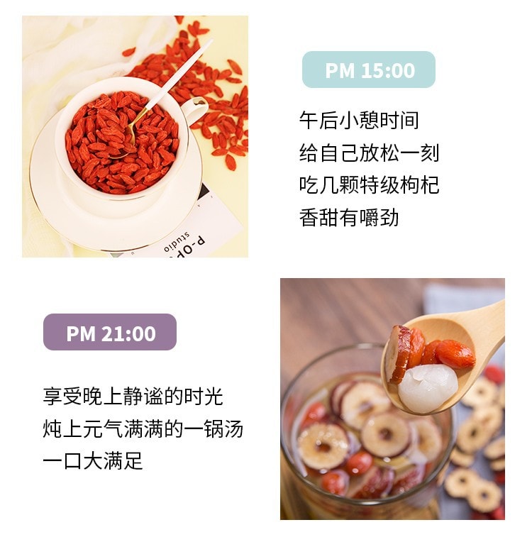 Lycii Fructus Dried Fruits of Chinese Wolfberry Goji Berries 200g