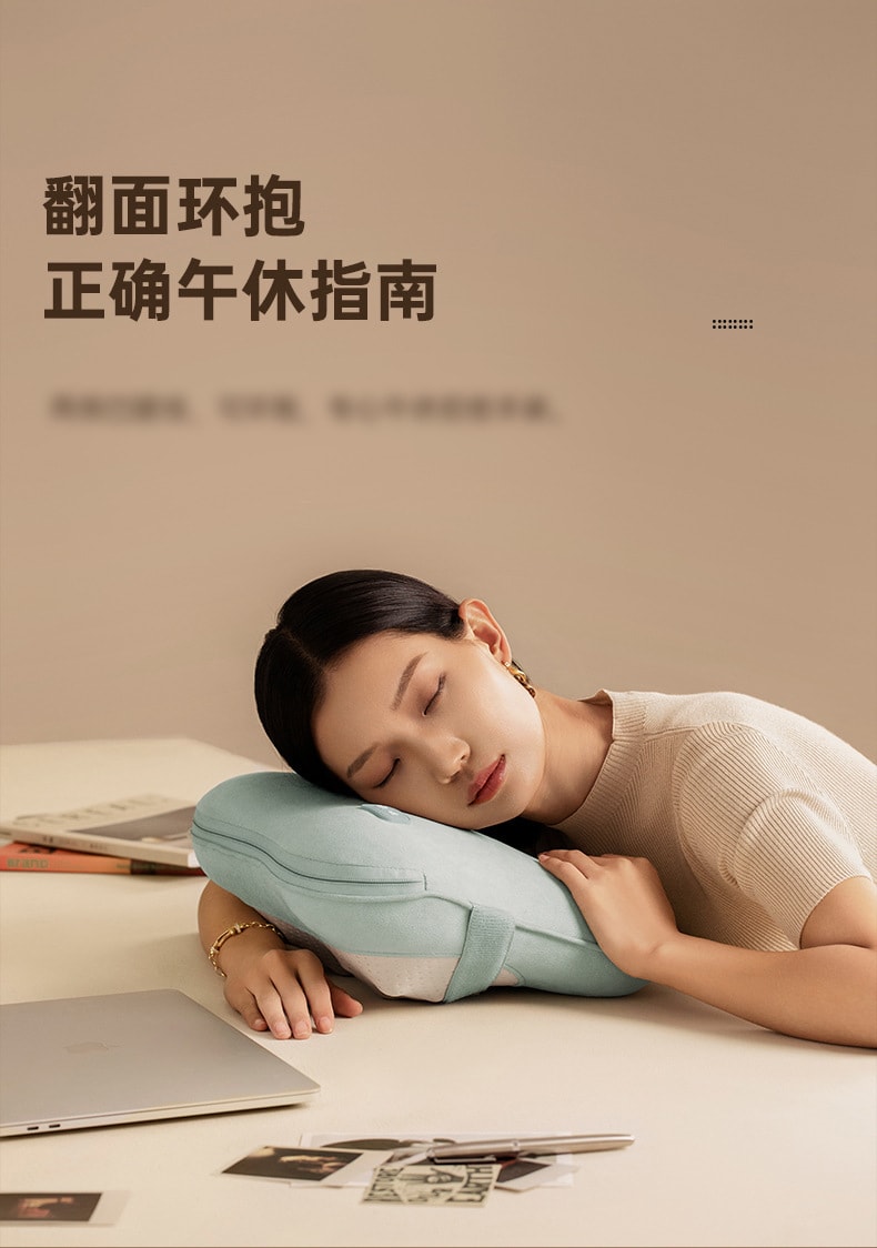 【中國直郵】MOTUBER莫托貝爾 腰部按摩靠墊智慧熱敷護腰椎無線家用按摩儀抱枕 充電款