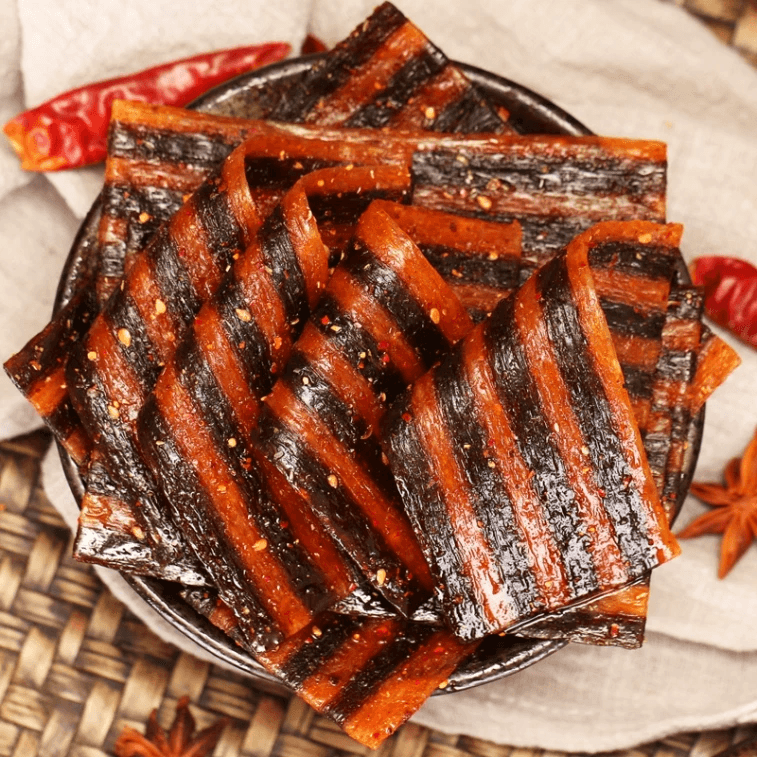 【中國直郵】 安君 斑馬肉辣條 8090懷舊經典麻辣片校園零食小吃麻辣 18g*3包