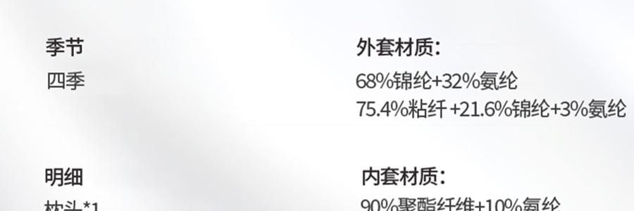 YUNYU芸裕家居 深睡枕pro 多方位深睡枕头 记忆棉枕 42cm×70cm×10cm【五星酒店同品质】