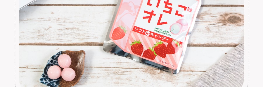 日本PINE 松子草莓果软糖 季节限定 35g