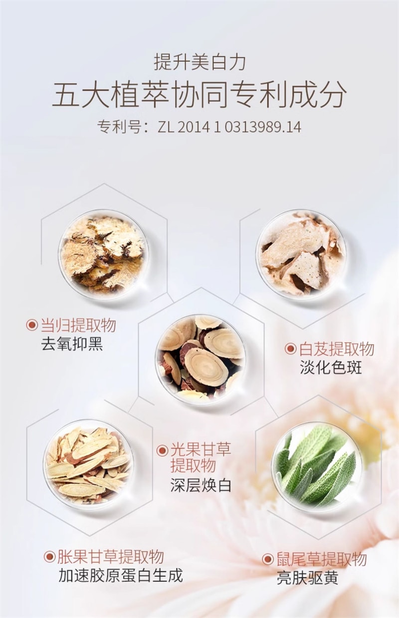 【中国直邮】 儒意 烟酰胺美白补水面膜 祛斑去黄气暗沉淡斑保湿提亮肤色 10片/盒