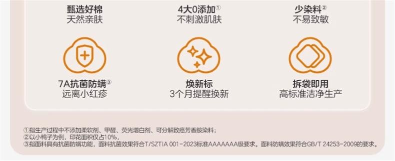 【中國直郵】 全棉時代 嬰兒紗布浴巾純棉浴巾超軟吸水包巾黃色小鴨子115cm*115cm