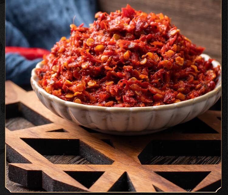 【中国直邮】云山半 糍粑辣椒酱  正宗贵州遵义特产 贵阳辣子鸡调味料 炒红油火锅底料250g