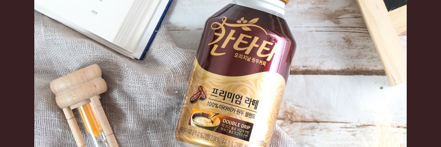 韓國LOTTE樂天 CANTATA高級拿鐵混合咖啡 275ml