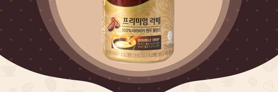 韓國LOTTE樂天 CANTATA高級拿鐵混合咖啡 275ml