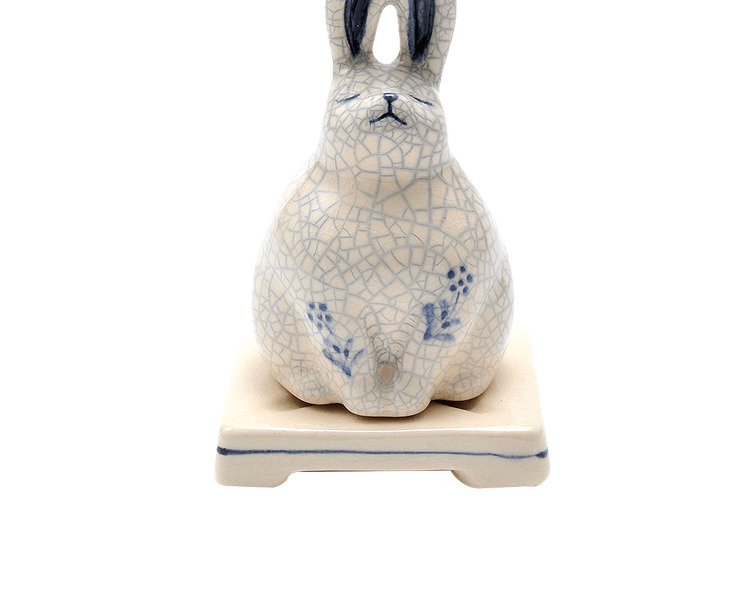日本香堂||白兔香爐|| 1個