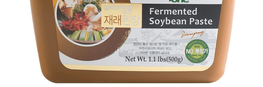 韓國JAYONE 大醬 黃豆醬 500g【大醬湯拌飯烤肉用】