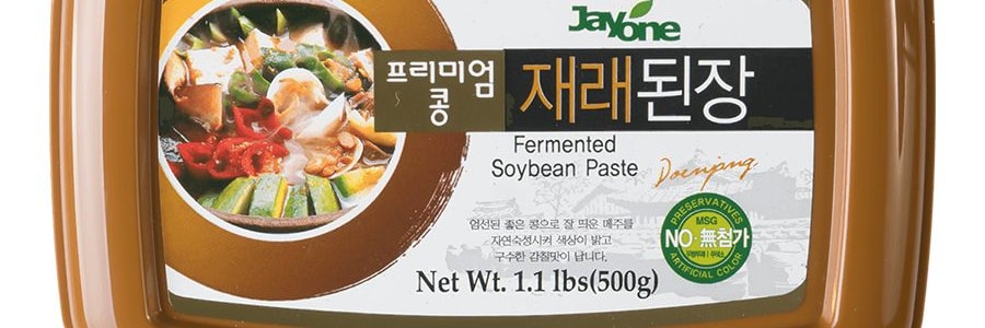 韓國JAYONE 大醬 黃豆醬 500g【大醬湯拌飯烤肉用】