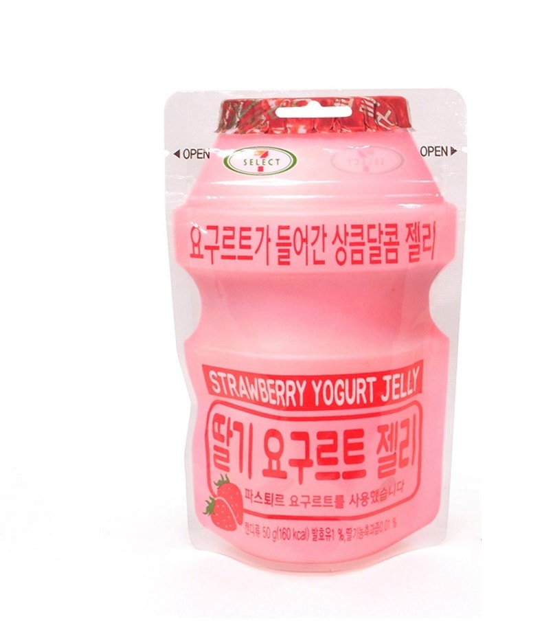 韩国LOTTE乐天 养乐多乳酸菌软糖草莓味 50g