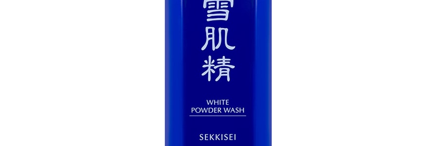 日本KOSE高絲 雪肌精 淨透洗顏粉 100g