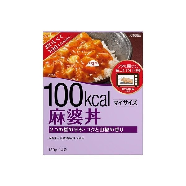 100kcal My Size Mapo Tofu Don 120g