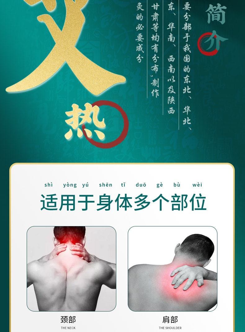 【中国直邮】健医师 艾草三七灸液 按摩温热 适用于肩颈疼痛腰椎不适 50g/盒