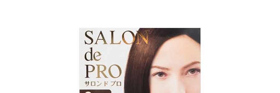 日本DARIYA SALON DE PRO 白髮專用染髮劑 #6深棕色 80g