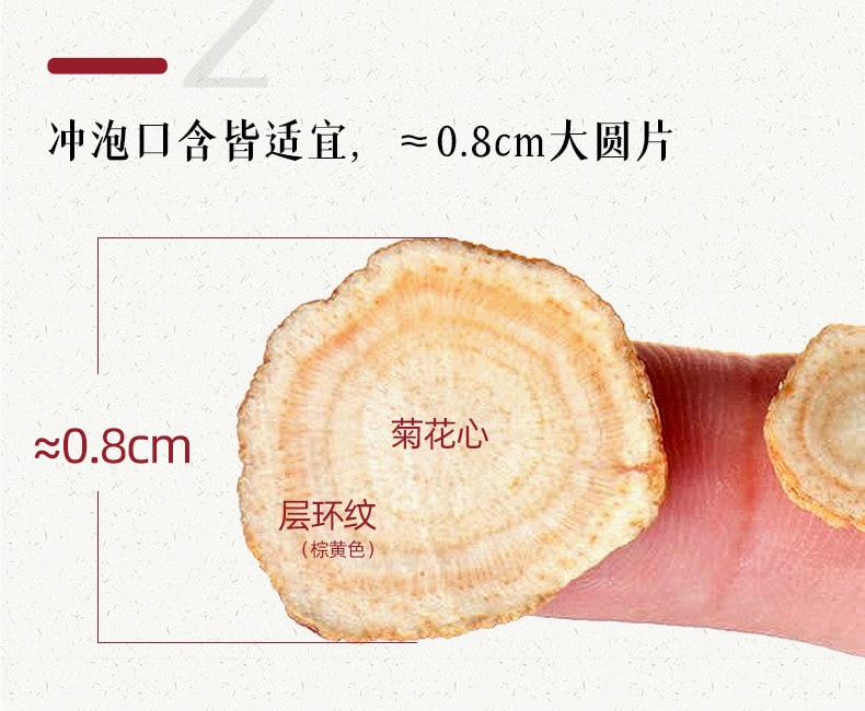 【中国直邮】北京同仁堂西洋参片-80g