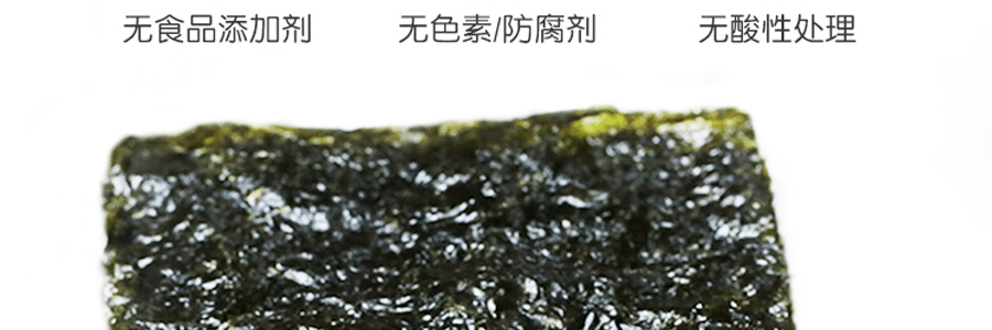 日本SHIRAKIKU赞岐屋 香脆海苔 18.4g