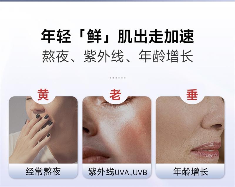 【中国直邮】 五个女博士 虾青素凝胶糖果 12mg虾青素胶囊口服雨生红球藻进口白番茄  30粒/瓶