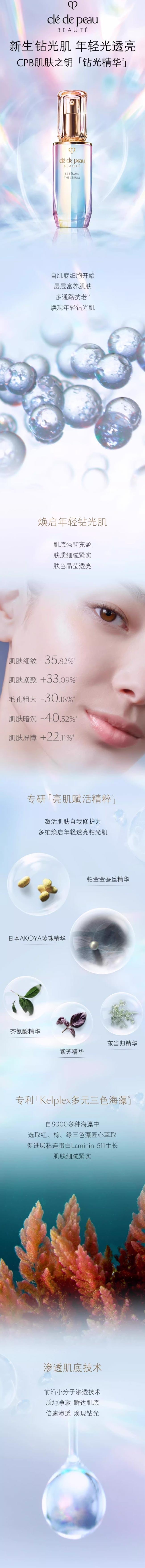 【日本直邮】CPB 肌肤之钥 钻光精华手榴弹精华 晶致赋活细胞精华露 水前焕活精华 30ml 新版