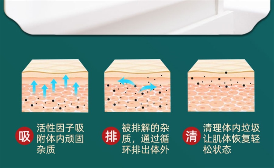 【中國直郵】同仁堂 老北京足貼艾草艾葉艾灸貼熱敷貼腳貼非去濕氣祛濕祛寒 50貼/盒