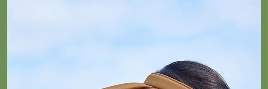 BENEUNDER蕉下 女士百褶贝壳黑胶防晒帽子 夏季遮阳帽 防晒防紫外线 象牙米55-58cm