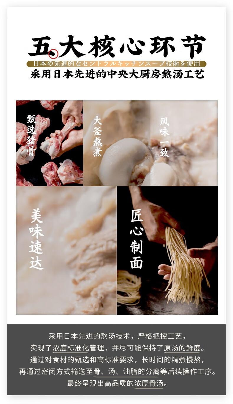 【中國直郵】味千拉麵兒童豬豬骨湯日式拉麵230g(2人份含料包)速食方便麵 掛麵麵條麵食