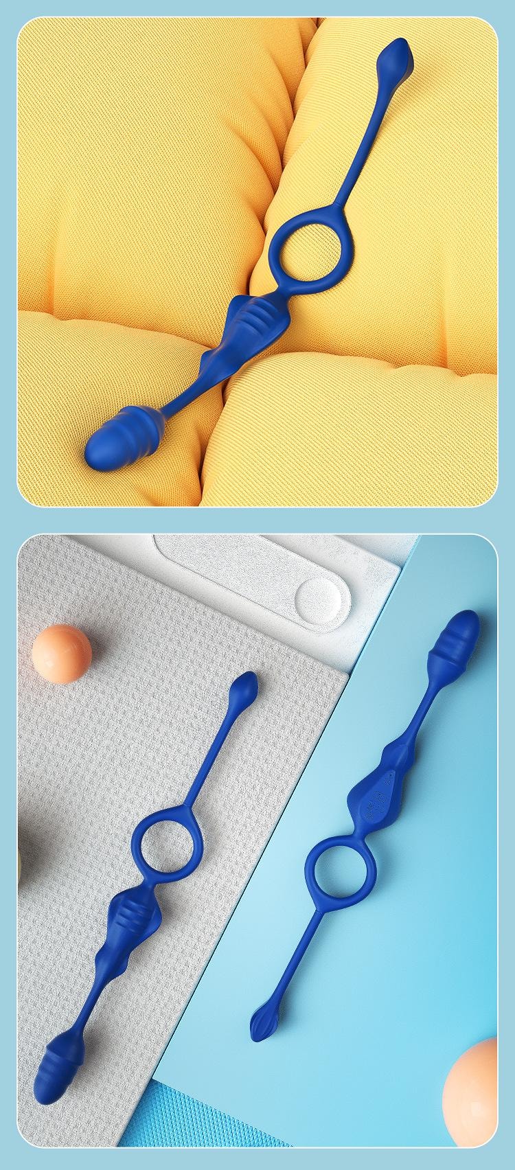 Two-way Vibration Prostate Massager Sex Toys Vestibular Stimulation Adult  Erotic Products - Yami.com
