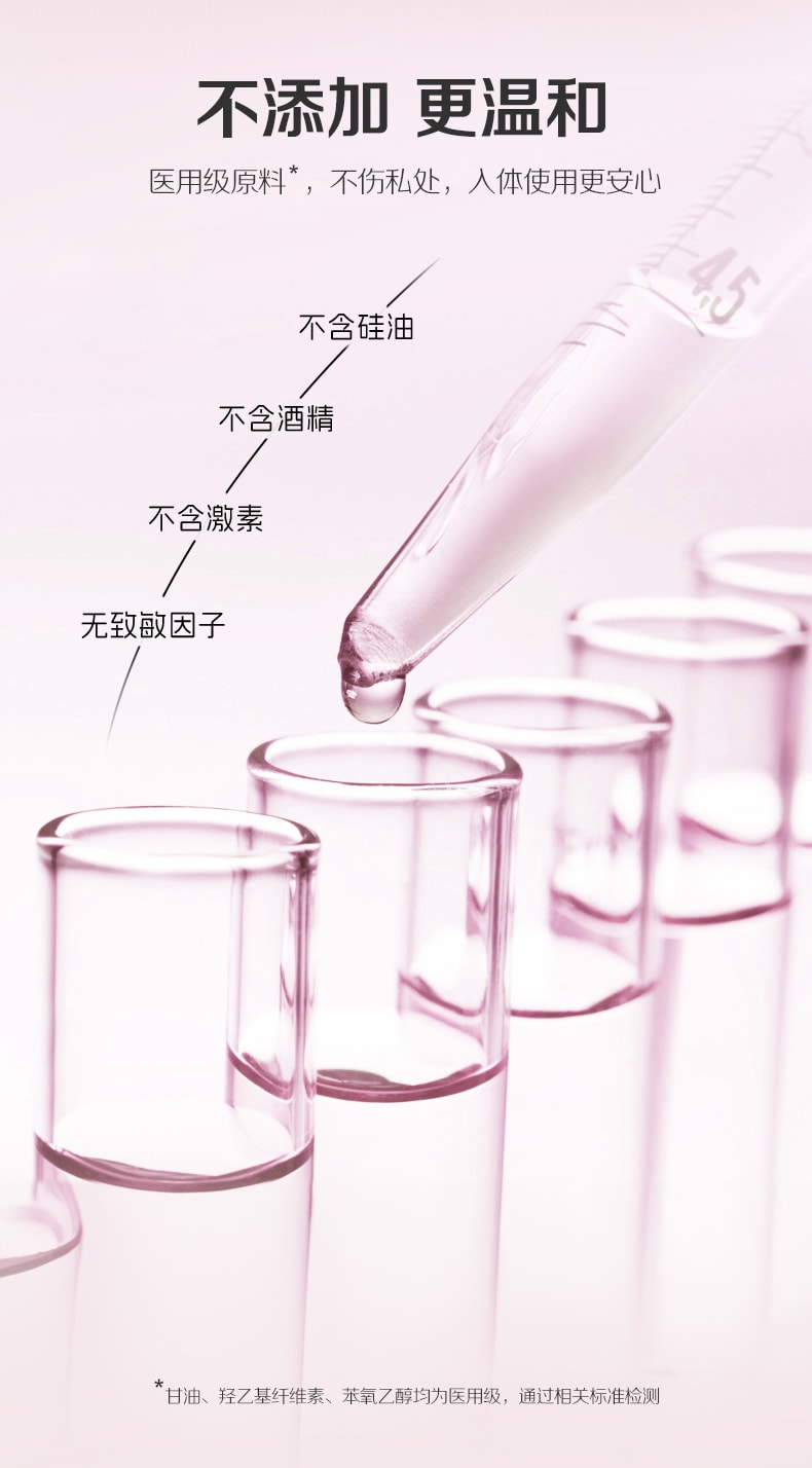 【中國直郵】jissbon/傑士邦 醫用玻尿酸潤滑劑100ml人體女性私處爽滑