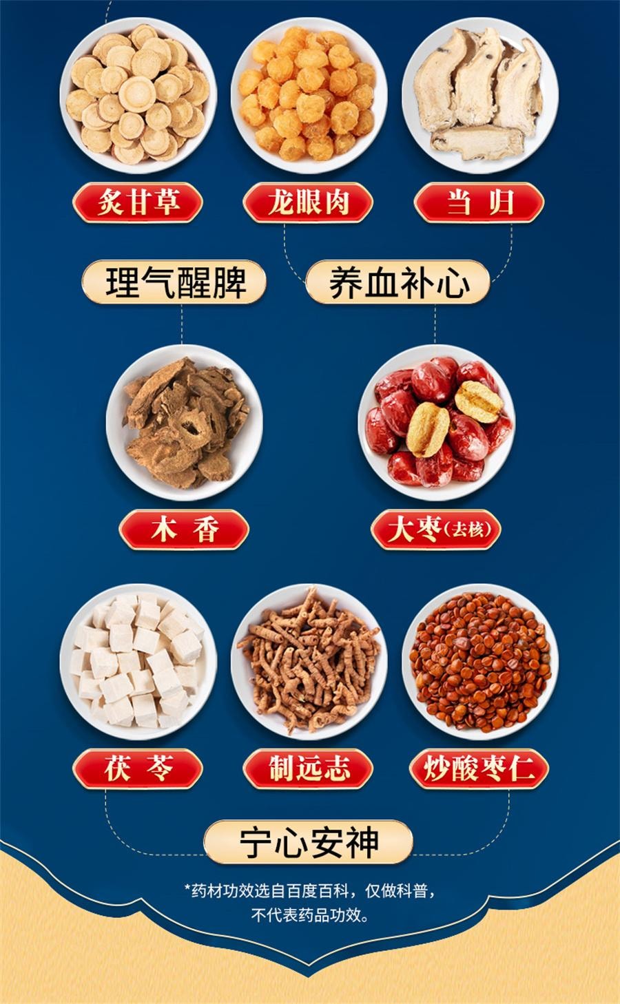 【中國直郵】 仲景 歸脾丸 益氣補血 健脾養血 適用於失眠多夢心脾兩虛300丸/盒