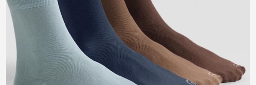 BANANAIN蕉内 301S短筒袜男士运动短袜 无骨棉袜防滑防臭纯色袜子 5双装 均码