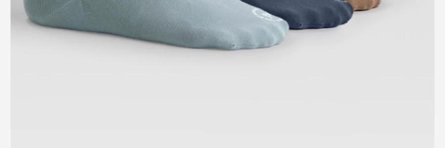 BANANAIN蕉内 301S短筒袜男士运动短袜 无骨棉袜防滑防臭纯色袜子 5双装 均码