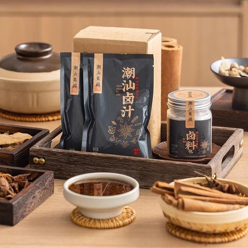 【中國直郵】 潮汕集錦 潮汕滷汁 100g*2包 滷汁老滷味料包滷鵝肉醬牛肉滷料包家庭滷小包裝