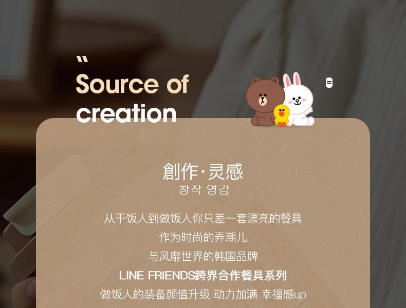 【中国直邮】日本 LINE FRIENDS 布朗熊新款保温杯316不锈钢大容量吸管杯高颜值儿童保温双饮水杯   500ml