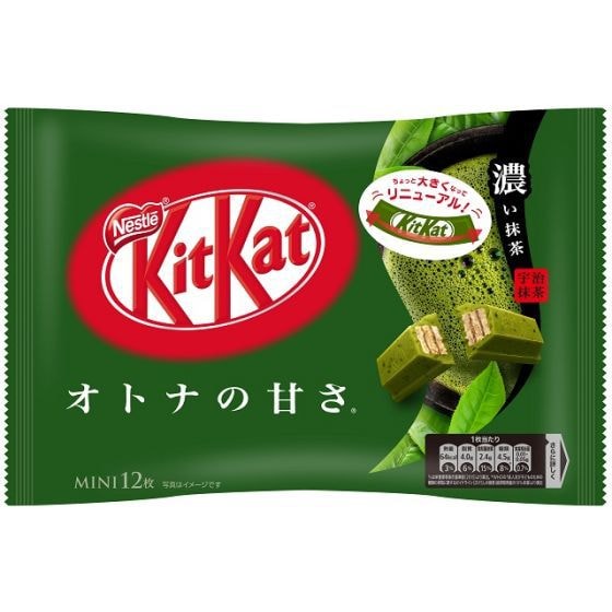【日本直郵】日本購 KIT KAT 抹茶口味巧克力威化 12枚入