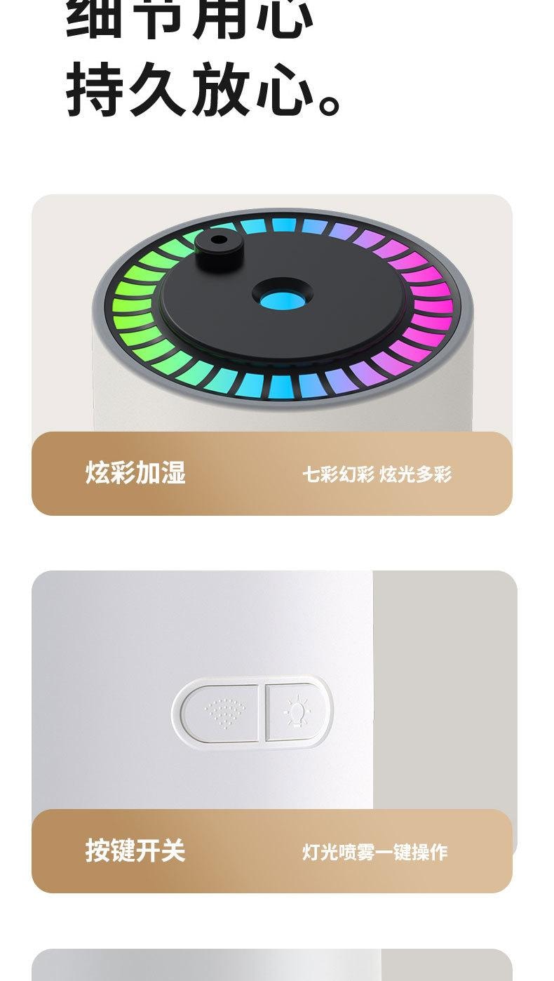 中國 LLD樂樂多 【光與霧的浪漫結合】可搖頭星空燈幻彩加濕器 粉紅色 1件