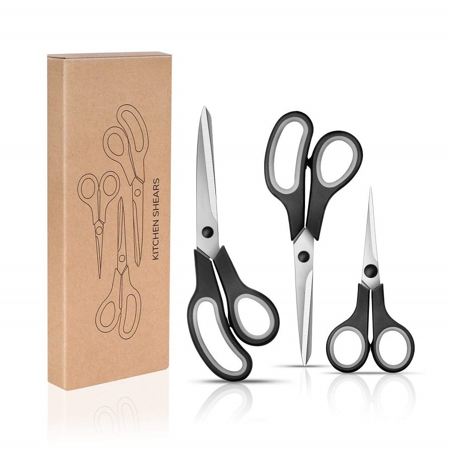 3-Pack Multipurpose Scissors Set