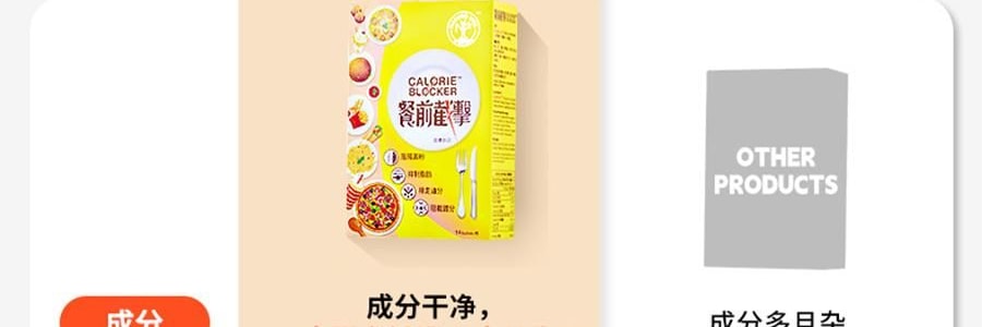 Bandes Calorie™ Blocker, Fibre+Prébiotique Bouclier​, 14 pièces*2 - Bloqueur de Glucides et Graisses • Gardien Doux de l'Intestin【Offre groupée】