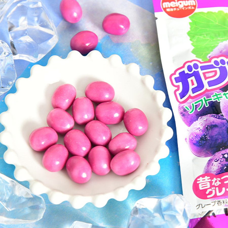 【日本直邮】MEIJI明治 meigum 迷你软糖 葡萄味 28g