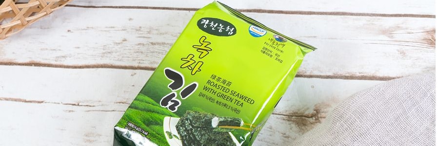 韓國農業協會 綠茶海苔 12包入 48g