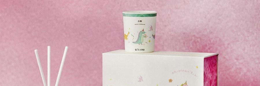 QILI其里 小恐龙的诞生香氛套装 香氛套盒 香薰蜡烛礼物伴手礼盒 春醒 70g+50ml