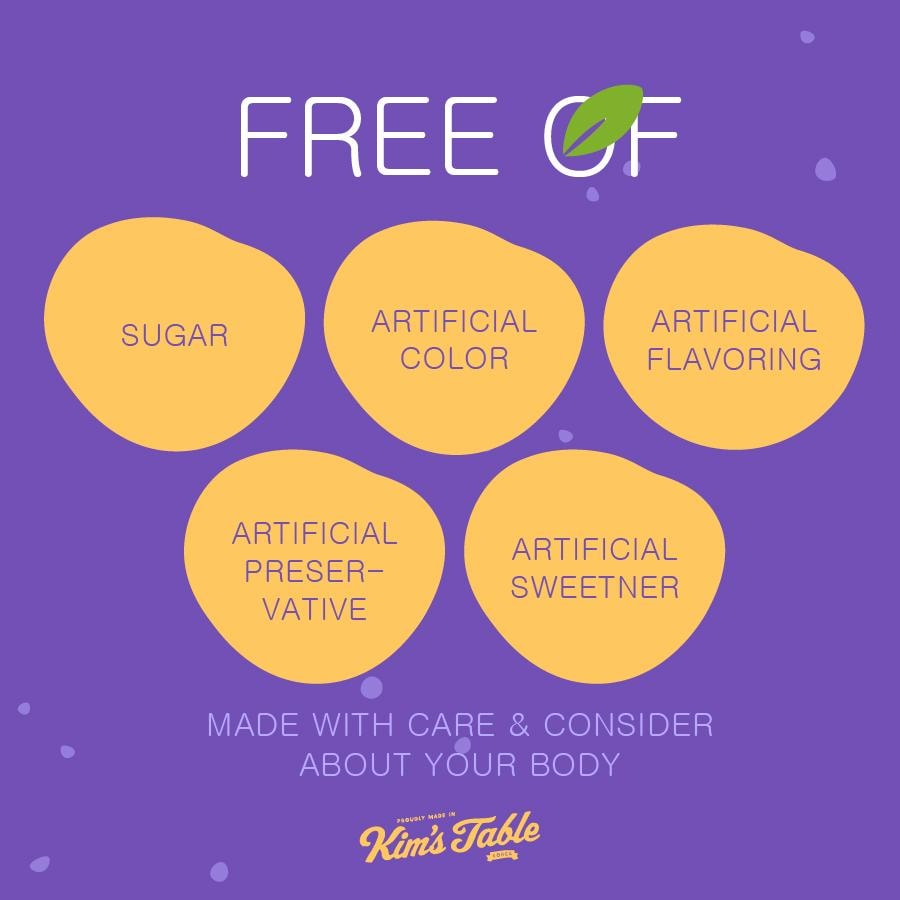 韓國 Kim's Table KIM'S TABLE 梨子和蜂蜜萃取物梨和桔梗濃縮液(10 克 X 30 袋裝)