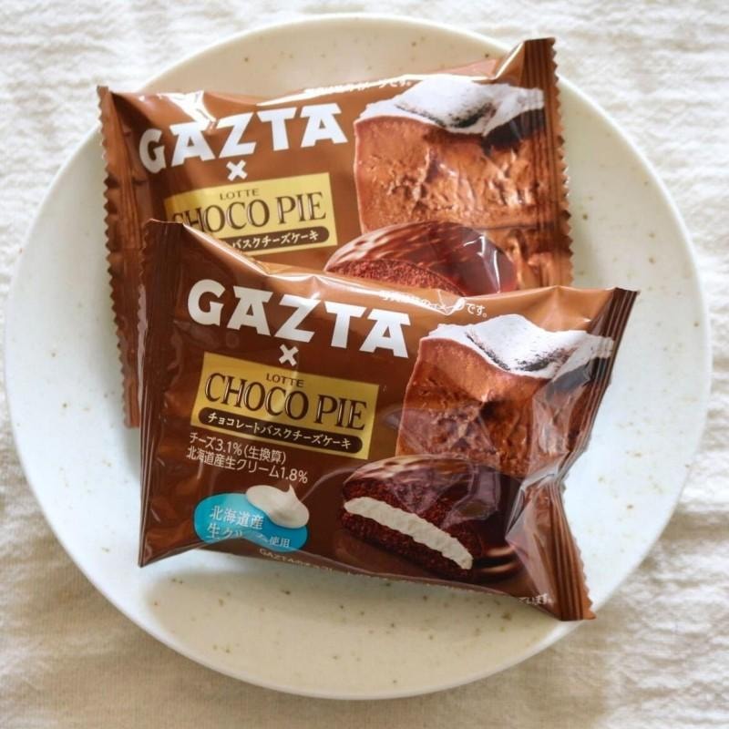  日本 日本樂天 樂天 巧克力巴斯克蛋糕風味巧克力派 34g