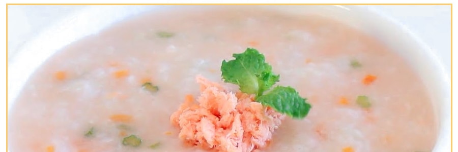 韩国OTTOGI不倒翁 营养美味三文鱼米粥 2分钟即食 285g